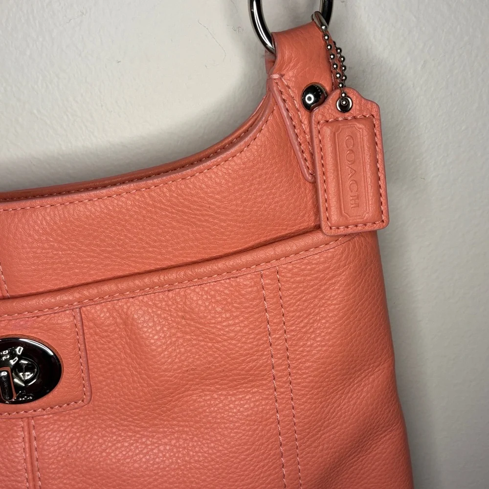 Coach Coral Leather Crossbody‎ Bag
